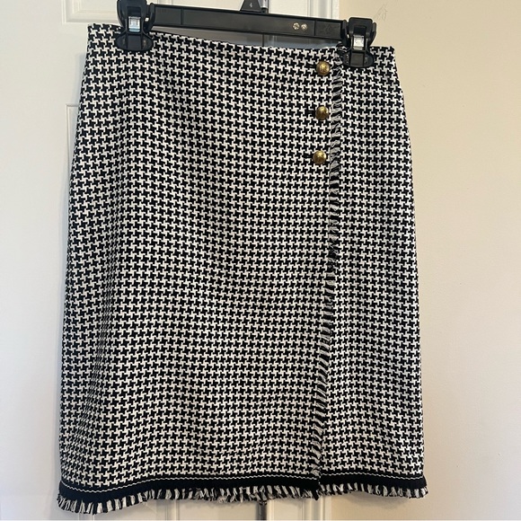 NWT Talbots Houndstooth Skirt - Picture 1 of 4